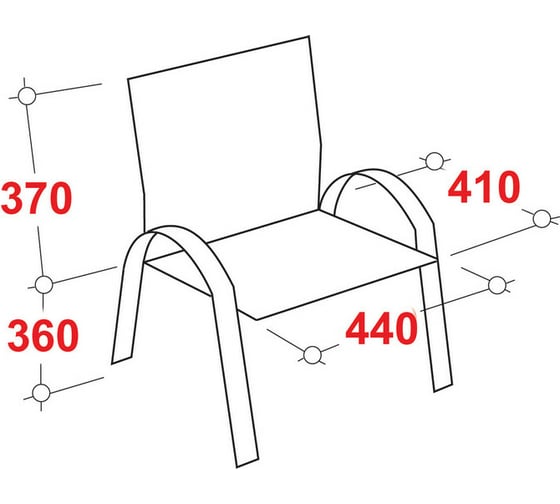 Стул Easy Chair BNTQСтул Echair-802 VP кожзам черный, хром 478750