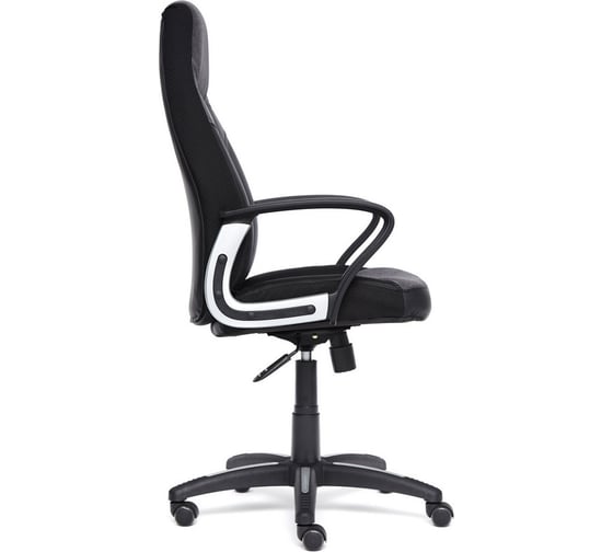 Кресло Easy Chair UTEchair IMPREZA кожзам/ткань,черный/серый/металлик 36-6/F68/С36 1082933