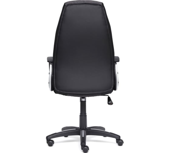 Кресло Easy Chair UTEchair IMPREZA кожзам/ткань,черный/серый/металлик 36-6/F68/С36 1082933