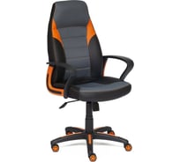 Игровое кресло Easy Chair UTEchair Кресло IMPREZA кожзам, ткань, черный/серый/оранжевый 36-6/12/14-43 813702