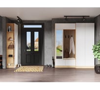 Прихожая Арника Руэлла комплект 2, белый Н143677