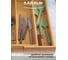 Лоток для столовых приборов Attribute BAMBOO TOUCH раздвижной 345-510x445x65 мм AGB502 6