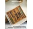 Лоток для столовых приборов Attribute BAMBOO TOUCH раздвижной 345-510x445x65 мм AGB502 16