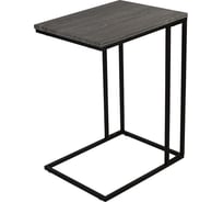 Стол придиванный Мебелик BeautyStyle 30 дуб шоле графит/черный 9090