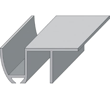 Нижняя направляющая для раздвижных дверей Ренц 1 м INN 1