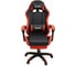 Кресло KINGQUEEN 892-1 цвет черный/красный с массажем 892-1-black-red-mass 2