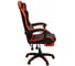 Кресло KINGQUEEN 892-1 цвет черный/красный с массажем 892-1-black-red-mass 5