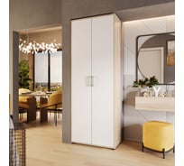 Шкаф комбинированный ТриЯ Витра тип 1, Дуб сонома/Белый ясень 221053