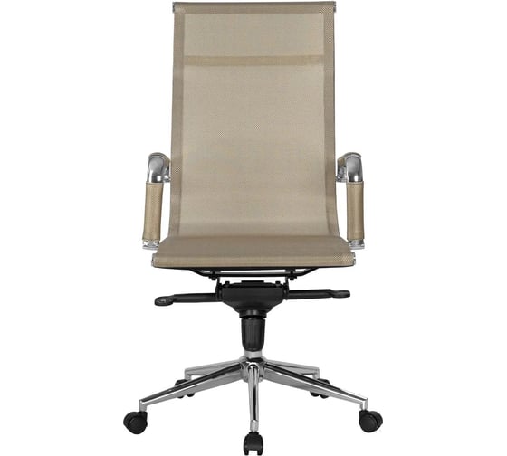 Офисное кресло для персонала DOBRIN CARTER цвет бежевый LMR-111F_CH-M_MSH-beige