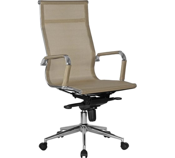 Офисное кресло для персонала DOBRIN CARTER цвет бежевый LMR-111F_CH-M_MSH-beige