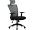 Офисное кресло для персонала DOBRIN NIXON цвет черный, серая сетка LMR-121B_B-P_MSH-black-grey 3