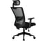 Офисное кресло для персонала DOBRIN NIXON цвет черный, серая сетка LMR-121B_B-P_MSH-black-grey 5