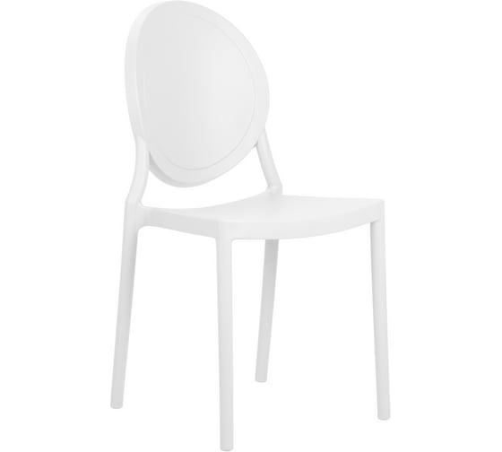 Стул обеденный DOBRIN ALBERT (цвет белый (W-02))  LMZL-PP712_P-W-02