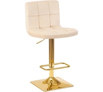 Стул барный DOBRIN GOLDIE (цвет сиденья бежевый (MJ9-10), цвет основания золото)  LM-5016_G-M_V-MJ9-10