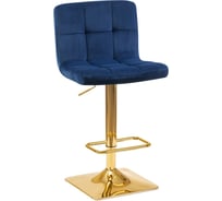 Стул барный DOBRIN GOLDIE (цвет сиденья синий (MJ9-117), цвет основания золото) LM-5016_G-M_V-MJ9-117