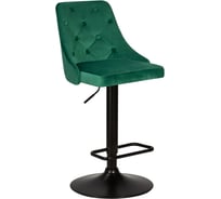 Стул барный DOBRIN JOSEPH BLACK (цвет сиденья зеленый велюр (MJ9-88), цвет основания черный)  LM-5021_B-M_V-MJ9-88