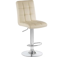 Стул барный DOBRIN KRUGER (цвет сиденья кремовый, цвет основания хром) LM-5009_CH-M_EL-cream