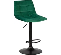 Стул барный DOBRIN TAILOR BLACK (цвет сиденья зеленый велюр (MJ9-88), цвет основания черный) LM-5017_B-M_C-MJ9-88