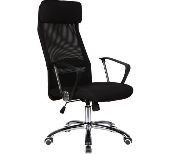 Офисное кресло для персонала DOBRIN PIERCE цвет черный LMR-119B_CH-M_TT-black