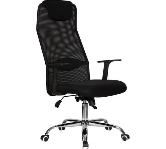 Офисное кресло для персонала DOBRIN WILSON цвет черный LMR-120BL_CH-M_MSH-black