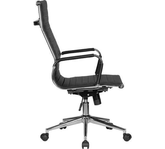 Офисное кресло для руководителей DOBRIN CLARK SIMPLE цвет черный LMR-101B_CH-M_EL-black