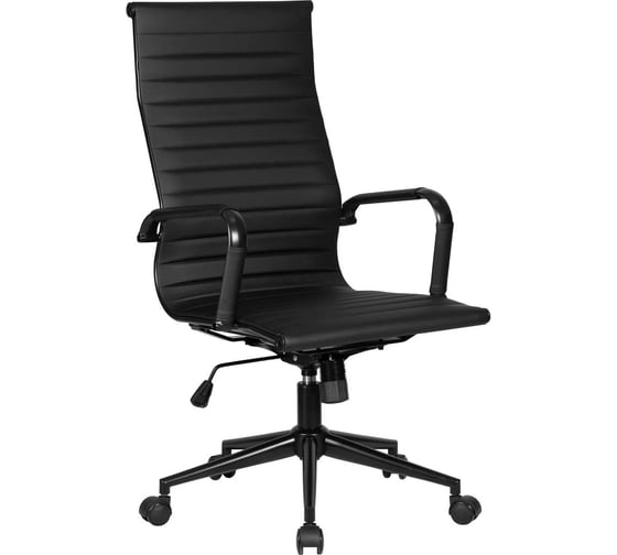Офисное кресло для руководителей DOBRIN CLARK SIMPLE BLACK цвет черный LMR-101B_B-M_EL-black