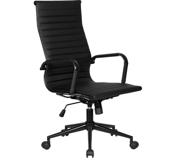 Офисное кресло для руководителей DOBRIN CLARK SIMPLE BLACK цвет черный LMR-101B_B-M_EL-black