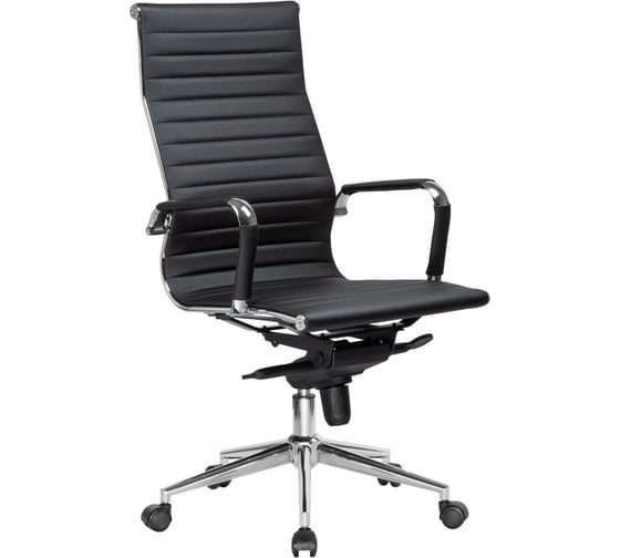 Офисное кресло для руководителей DOBRIN CLARK цвет черный LMR-101F_CH-M_EL-black