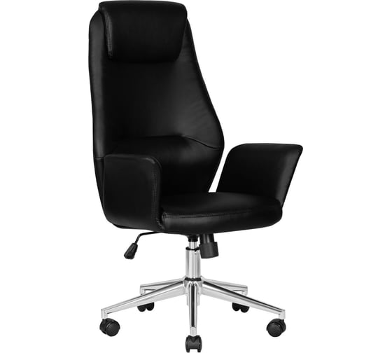Офисное кресло для руководителей DOBRIN COLTON цвет черный LMR-126B_CH-M_EL-black