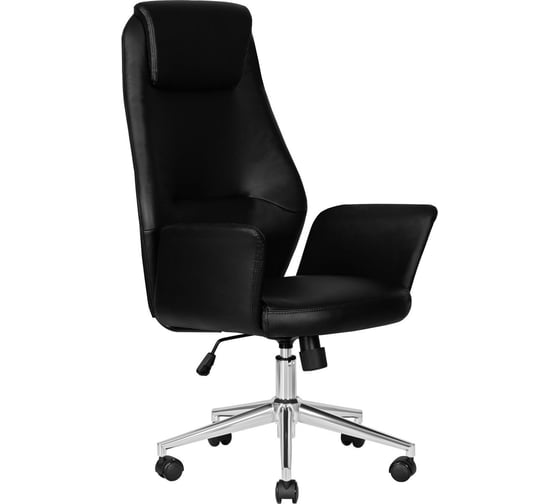Офисное кресло для руководителей DOBRIN COLTON цвет черный LMR-126B_CH-M_EL-black