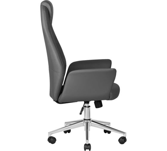 Офисное кресло для руководителей DOBRIN COLTON цвет серый LMR-126B_CH-M_EL-grey