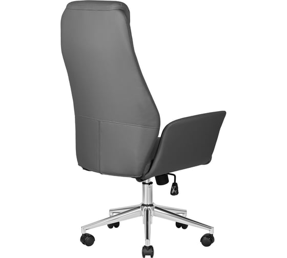 Офисное кресло для руководителей DOBRIN COLTON цвет серый LMR-126B_CH-M_EL-grey