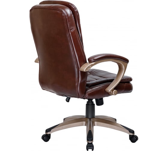 Офисное кресло для руководителей DOBRIN DONALD цвет коричневый LMR-106B_BG-P_EL-brown