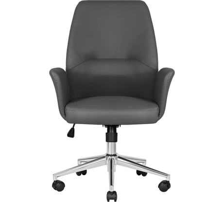 Офисное кресло для руководителей DOBRIN SAMUEL цвет серый LMR-125B_CH-M_EL-grey