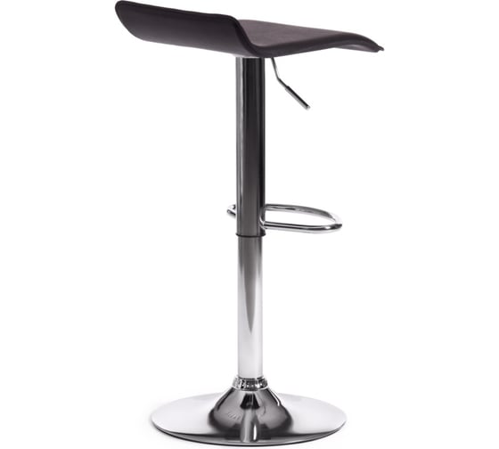 Стул барный Tetchair 2 шт KOST mod. KY509 металл, экокожа, 38x39x63-84 см, черный/хром 15089