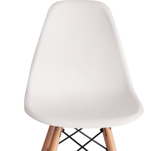 Стул барный Tetchair 4 шт Cindy Bar Chair mod. 80-1 дерево бук/металл/пластик, 50x51x109 см, White белый 70029/ натуральный 21240