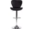 Стул барный Tetchair 2 шт AVIONIC mod. KY712A металл/экокожа, 45x53x86-107 см, черный/хром 19152 1