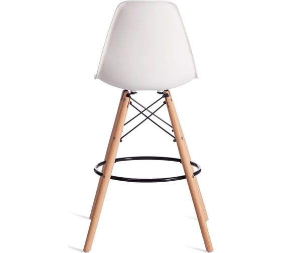 Стул барный Tetchair Cindy Bar Chair mod. 80-1, 1 шт в упаковке дерево бук/металл/пластик, 50x51x109 см, White белый 70029/ натуральный 21636