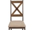 Стул Tetchair 2 шт CROSSMAN NEW, Многослойный березовый шпон, 41x40x100 см, cappuchino/велюр бежевый 21625 6