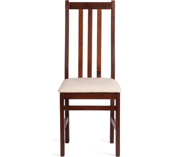 Стул Tetchair 2 шт SWEDEN NEW, Многослойный березовый шпон, 41x40x99 см, cappuchino/велюр бежевый 21623