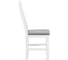 Стул Tetchair 2 шт SWEDEN NEW, Многослойный березовый шпон, 41x40x99 см, white/велюр темно-серый 21624 4