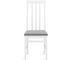 Стул Tetchair 2 шт SWEDEN NEW, Многослойный березовый шпон, 41x40x99 см, white/велюр темно-серый 21624 6