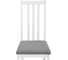 Стул Tetchair 2 шт SWEDEN NEW, Многослойный березовый шпон, 41x40x99 см, white/велюр темно-серый 21624 8