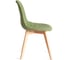 Стул Tetchair CINDY SOFT mod. C1021F1-1, 1 шт в упаковке фактурный велюр/дерево бук, 55x48x83 см, Зеленый LY1701-7, натуральный 21580 2