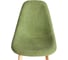 Стул Tetchair CINDY SOFT mod. C1021F1-1, 1 шт в упаковке фактурный велюр/дерево бук, 55x48x83 см, Зеленый LY1701-7, натуральный 21580 5