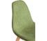 Стул Tetchair CINDY SOFT mod. C1021F1-1, 1 шт в упаковке фактурный велюр/дерево бук, 55x48x83 см, Зеленый LY1701-7, натуральный 21580 7