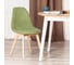 Стул Tetchair CINDY SOFT mod. C1021F1-1, 1 шт в упаковке фактурный велюр/дерево бук, 55x48x83 см, Зеленый LY1701-7, натуральный 21580 9