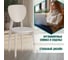 Стул Tetchair 2 шт DIAMANTE жесткое сидение бук, 42x42x85 см, ivory white 20648 6