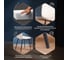 Стул Tetchair 4 шт BREEZE mod. JSC-58 Велюр/металл, 44x53x86 см, beige бежевый HLR2, черный 21130 5