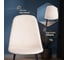 Стул Tetchair 4 шт BREEZE mod. JSC-58 Велюр/металл, 44x53x86 см, beige бежевый HLR2, черный 21130 8